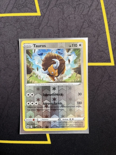 Pokemon Tcg Zenit Der Könige - 106/159 Tauros Reverse Holo Deutsch
