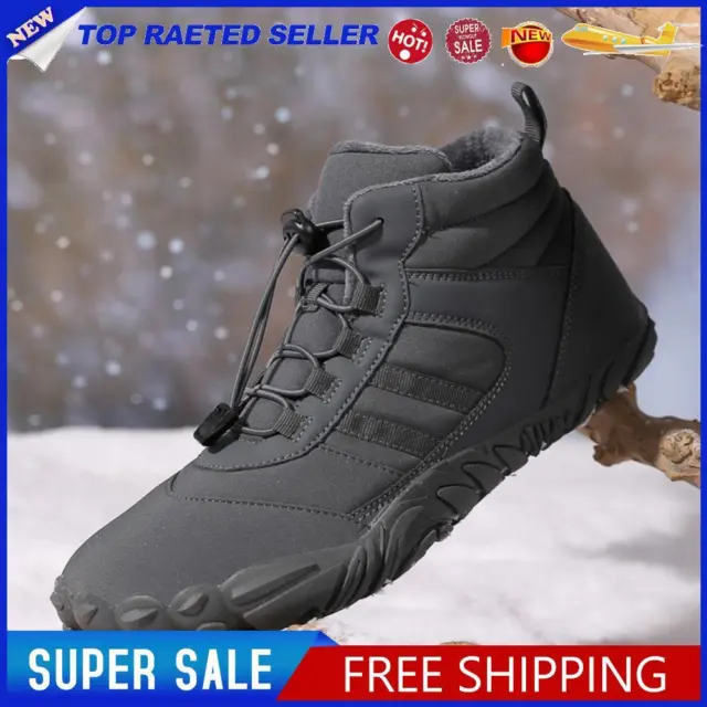 Fur Lined Snow Boot Ankle Snow Shoes Women Men Winter Warm Snow Boots for Winter