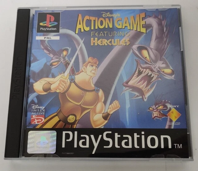 PS1 HERCULES ACTION Game Boxed & Complete Disney PAL UK Version Genuine ...