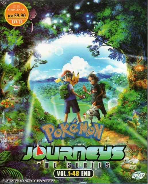 POKEMON ULTIMATE JOURNEYS:THE SERIES+AIM TO BE A POKEMON MASTER DVD + FREE  ANIME