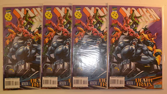 X-Men Lot of 4 #51 (x4) Marvel Comics (1996) 1st Series 1st Print Comic Books