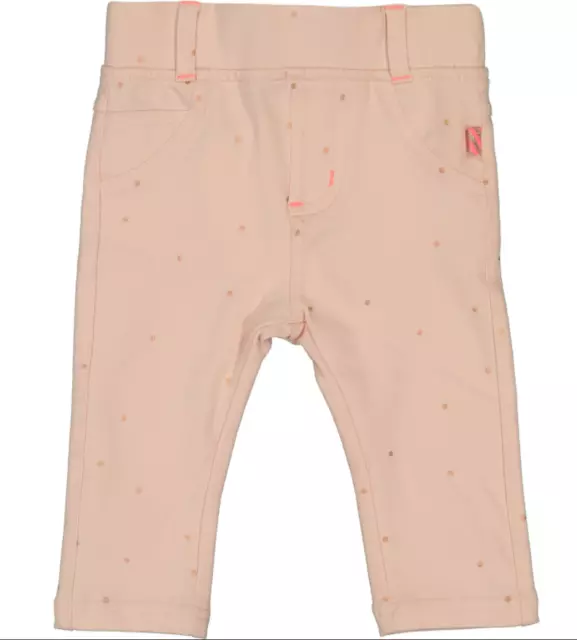 Designer BillieBlush Baby Girls Pink Spotted Trousers/Pants Age 3, 6 & 9 Months