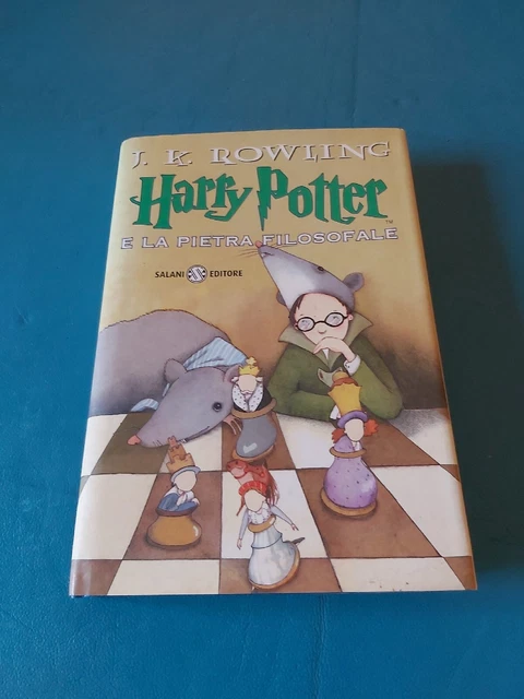 LIBRO HARRY POTTER - E LA PIETRA FILOSOFALE - Salani Editore - J. K