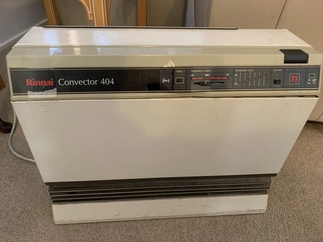 RINNAI CONVECTOR NATURAL GAS HEATER MODEL RCE-417H 17MJ, working condition  $119.99 - PicClick AU