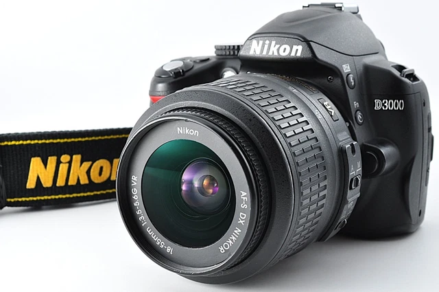 MINT 8300 Shots ] Nikon D3000 AF-S NIKKOR 18-55mm F3.5-5.6G