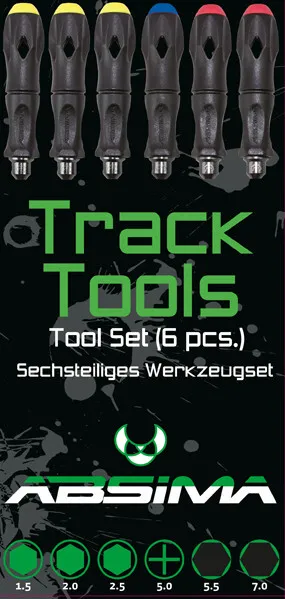 Absima 3000045  Werkzeug Set 6tlg. Track Tools