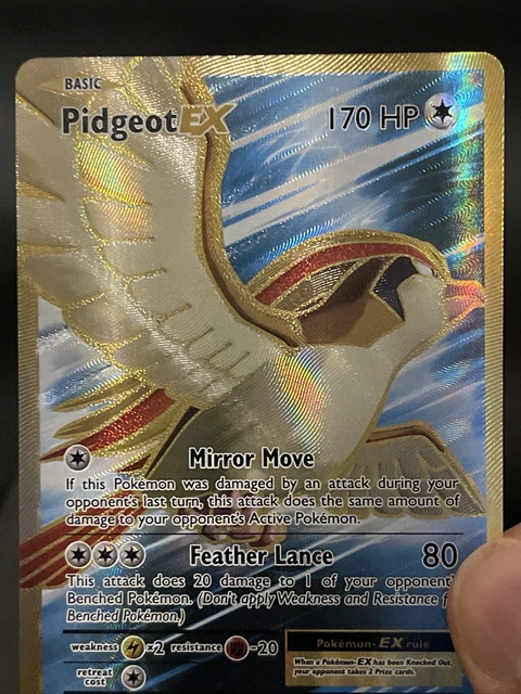 Pokémonkarte Pidgeot EX 104/108 XYEvolutions Full Art NM 2
