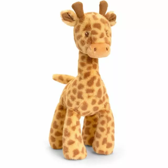 Keel Toys KEELECO HUGGY GIRAFFE 17cm / 28cm Soft Toy Cuddly Stuffed Animal Plush