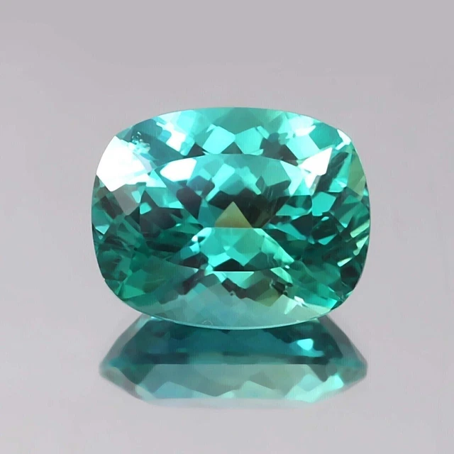 Ciondolo Artigianale In Argento 925 Con Tormalina Verde – Fatto A Mano, Lunghezza 2,5 Pollici, India