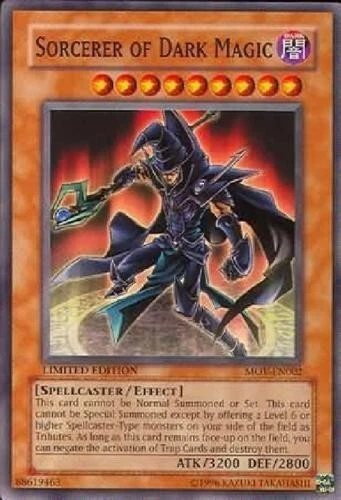 YUGIOH Sorcerer of Dark Magic Deck Spellcaster Magician Complete 40 - Cards