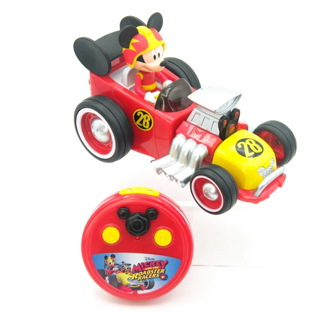 JADA TOYS DISNEY Mickey Mouse Roadster Racer RC Remote Control Vehicle