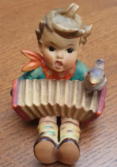 Goebel Hummel Let’s Sing 1938 Figurine Boy with Accordion Germany UK Seller