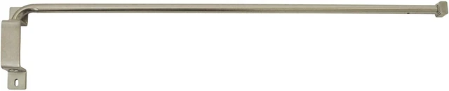 Innovative Swing Arm Curtain Rod - Brent (Nickel) 20-36 New