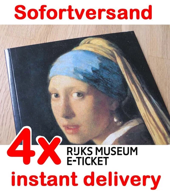 2+2 biglietti mostra Vermeer Rijksmuseum Amsterdam il 03.06.2023 alle 20:45 2+2 biglietti mostra Vermeer Rijksmuseum Amsterdam il 03.06.2023 alle 20:45