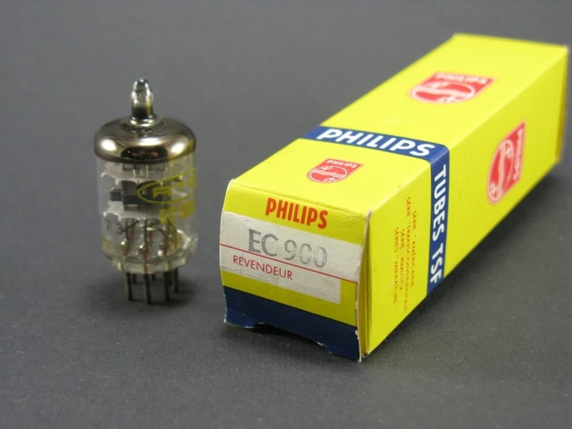 1 tube electronique PHILIPS RTC EC900 /vintage valve tube amplifier/NOS  -