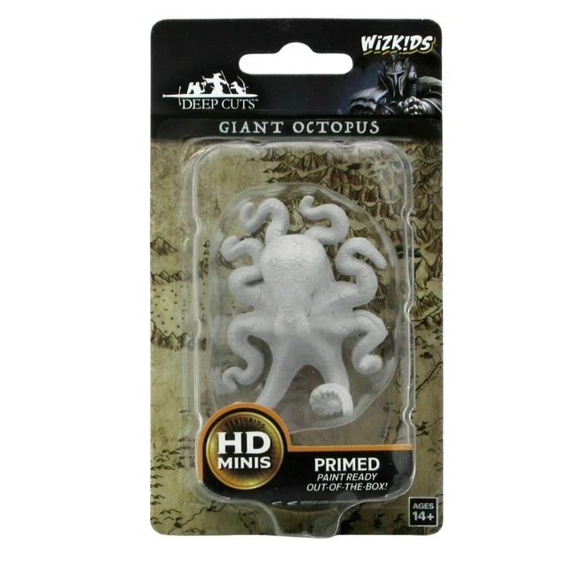 WizKids Deep Cuts Ochsen Miniaturen - 2 Unbemalte Tabletop Figuren Mit Bases