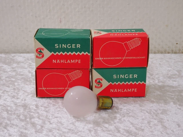 Cxq9zt - 4 x Singer Design Nähmaschinenlampe Glühbirne - Vintage
