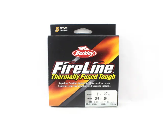 Berkley Fireline Thermally Fused Tough 125 yards Smoke Choose your line  weight