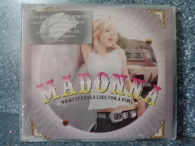 Madonna Cd Maxi Single Australia Sealed What It Feels Like For A Girl 5 Mix
