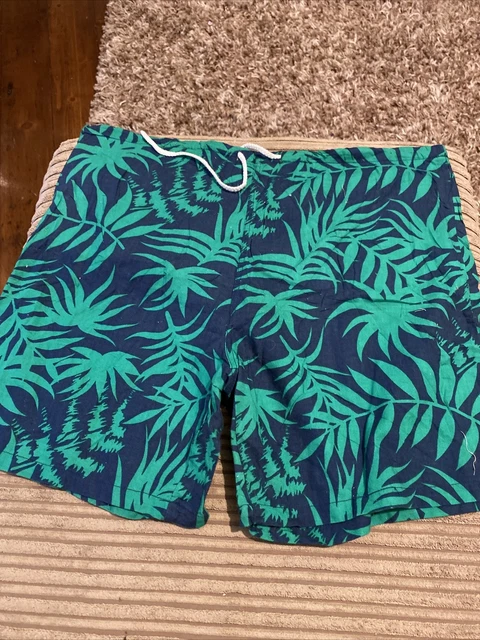 Pantaloncini da bagno vintage da uomo medium americani