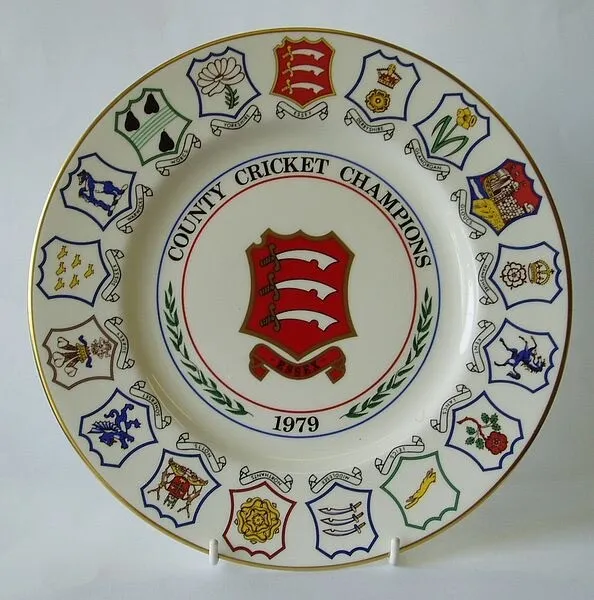 Essex County Cricket Champions Plate 1979