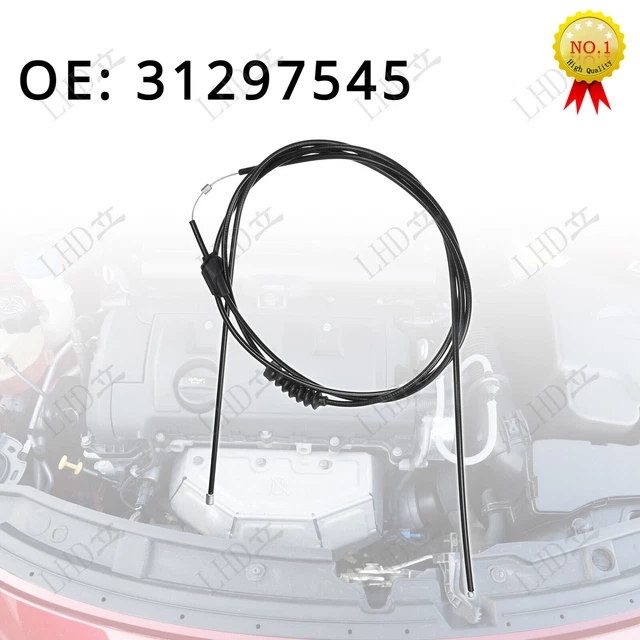 1X NEW HOOD Latch Lock Release Cable 31297545 For 20102017 Volvo XC60