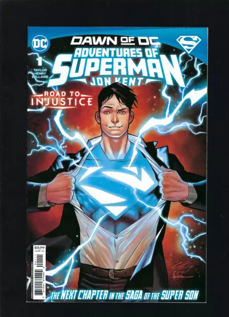 Adventures Of Superman Jon Kent #1 ⚡A Regular Clayton Henry Cover 2023 DC NM⚡