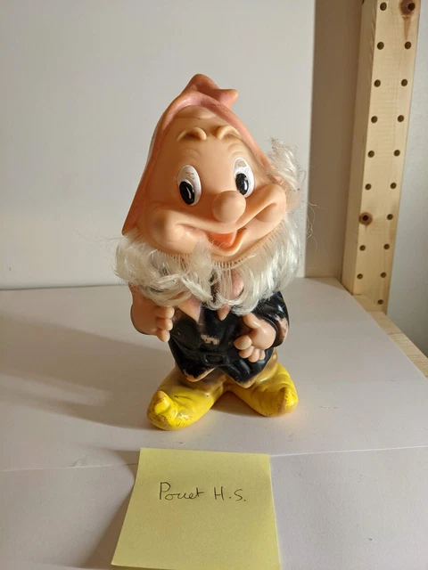 Grande Figurine Ancienne Blanche-Neige - Plastique - Jouet Vintage