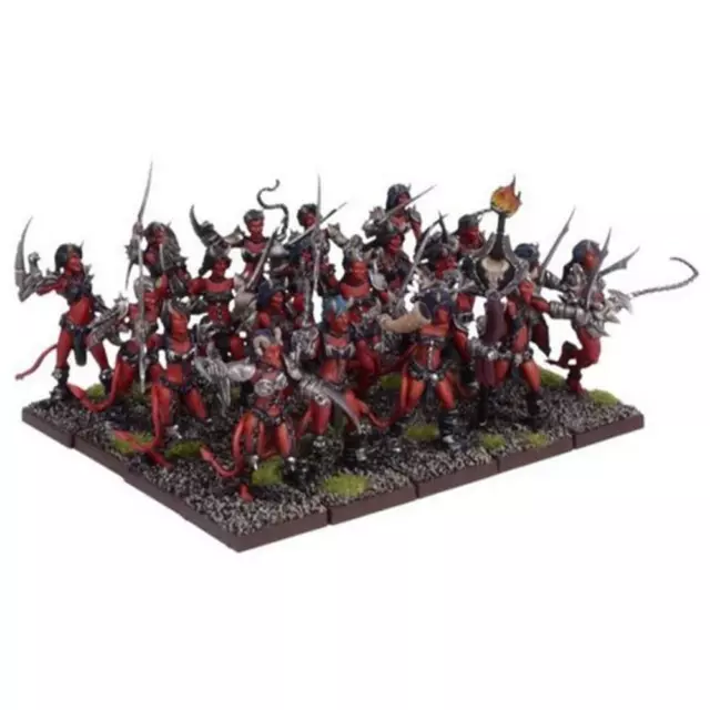 Mantic Games Kings of War Forces of the Abyss Succubi Regiment Miniature