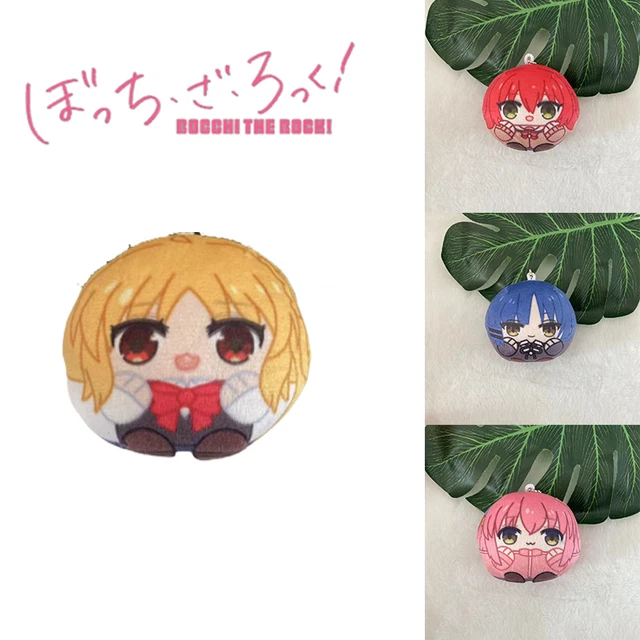 Anime BOCCHI THE ROCK! Hitori Ryo Ikuyo Cosplay PVC Figure Pendant Keychain  Keyring Figure Kids Toy