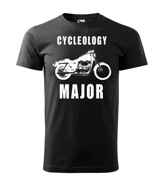 Divertente Cycleology Major Motociclista Biker Shirt Per Uomini Donne T-Shirt
