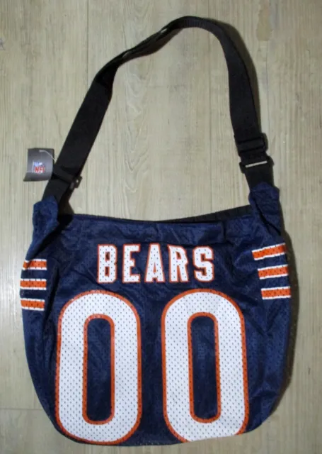 Chicago Bears ProFANity Official NFL Jersey '00' Shoulder Handbag Purse Tote NEW