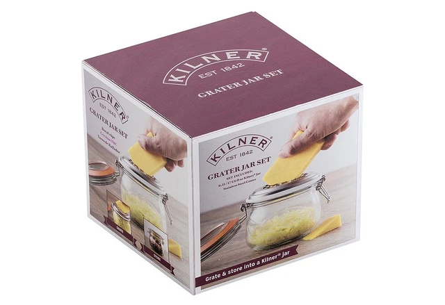 Kilner HAUSRAT Käsereibe-Set 2-teilig 2
