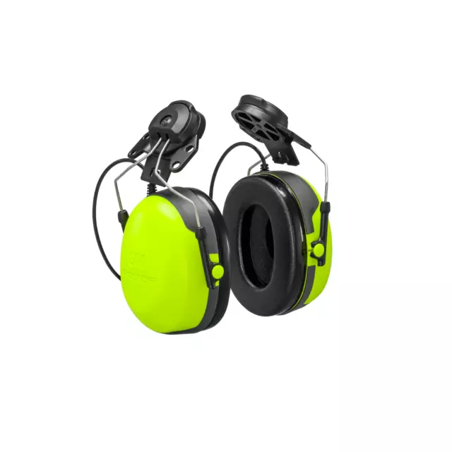 3M PELTOR CH-3 Headset HT52P3E-112 Listen Only, Hard Hat Attached, 25Db, FLX2 2