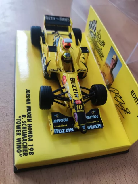 Minichamps Jordan Mugen Honda 198 "Tower Wing " 1998 1:43 Ralf Schumacher (GER)