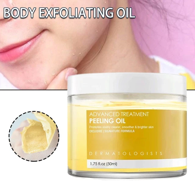 50ML BODY EXFOLIATE Peeling Oil Yellow Peeling Oil Body Exfoliating
