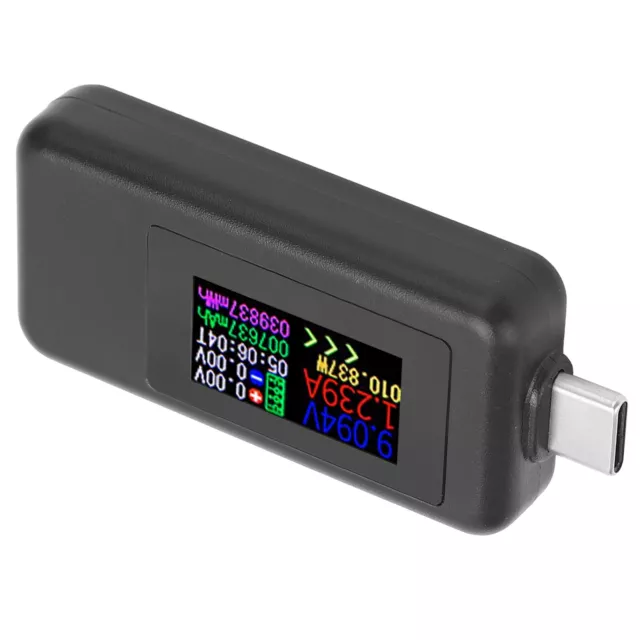 Testeur D&apos;alimentation USB C Courant De Tension 2 En 1 Mètre Voltmètre OBD