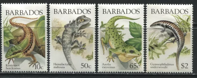 Barbados 1988 set mint o.g. hinged