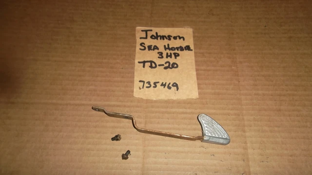 Vintage Johnson-Sea Horse 5 HP TD-20 Outboard 1946-50- Throttle Lever - LOOK