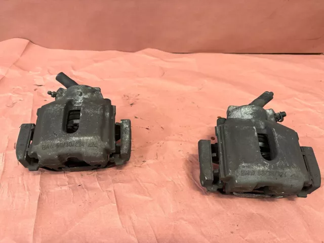 BMW E38 740I E39 E83 X3 E53 X5 Front Brake Caliper W Carrier Pair OEM 131K Miles