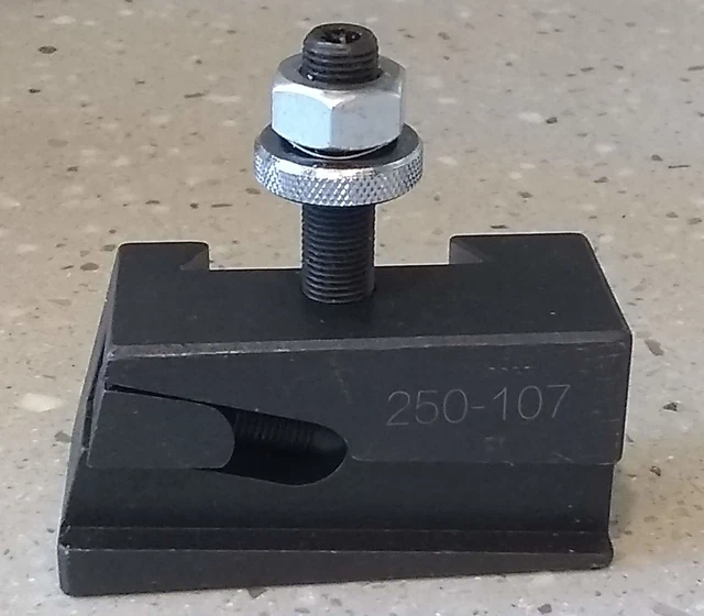 AXA #7 Universal Parting Blade Holder For CNC Lathe | Quick Change Tool Post 250-107 | Fits 1/2" Blades