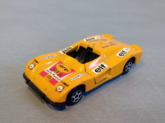 Voiture NOREV FRANCE RENAULT ALPINE V6 2000cc - Ech 1/43 - Jet-car Vintage Rare