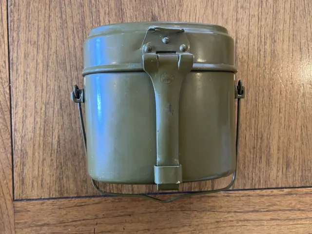 Original USSR Soviet Russian Army Canteen Military Cooking Pot 1951 Dated