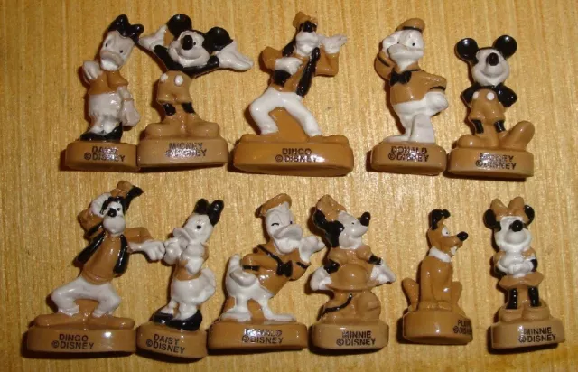 11 fèves de la série Mickey antique