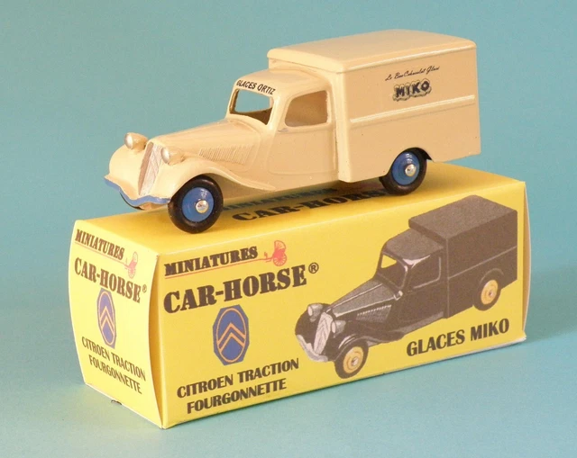 Miniature Citroën Traction Fourgon Picon Bière – Style Dinky, état Neuf