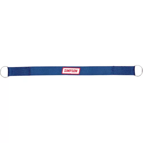 Simpson Racing 35008R Tow Strap - Polyester - 2.0in W x 15ft L - 4,800lbs