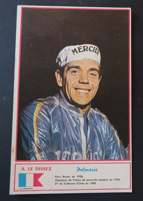 Poster Miroir Ancien Cyclisme N°37 Octobre 63 - Portrait De Jacques Anquetil
