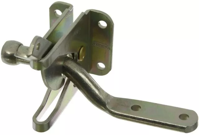 National Hardware N184-853 BPB21 Automatic Gate Latch, Steel, Zinc Plated