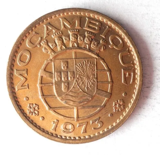 1973 MOZAMBIQUE 50 CENTAVOS - Excellent Collectible Coin - FREE SHIP - Bin #336