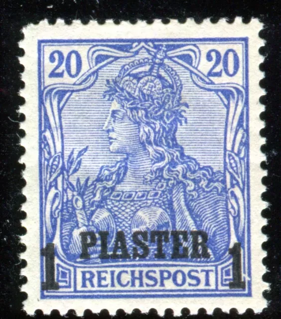 Deutsche Kolonien Türkei 1900 14I * Abart Knop Pf14 Befund Bpp(D6020